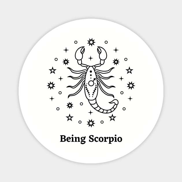 Being Scorpio Magnet by KrystalShop